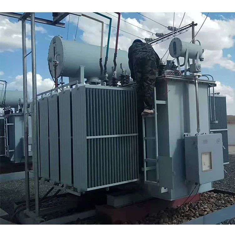 66KV trīsfāzu 2. tinumu OLTC jaudas transformators